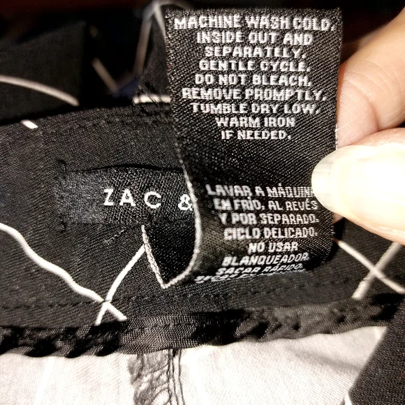 FINAL BLOW OUT! Womens Zac & Rachel grid pants - Picture 8 of 9